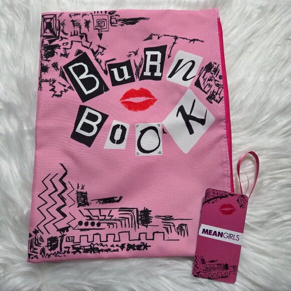 Mean Girls Handbags - Mean Girls Burn Book Zipper Pouch